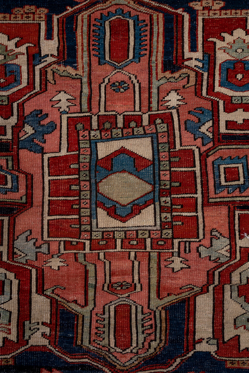Antique Serapi Area Rug (9' x 12')